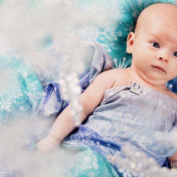 NWT Lenny Lamb Blanket Snow Queen Magic Lake - Picture 2 of 3